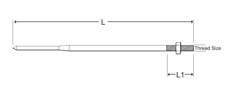 Taper Pointed Air Rods