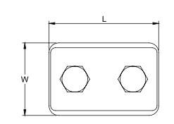Oblong Junction Clamps
