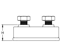 Oblong Junction Clamps