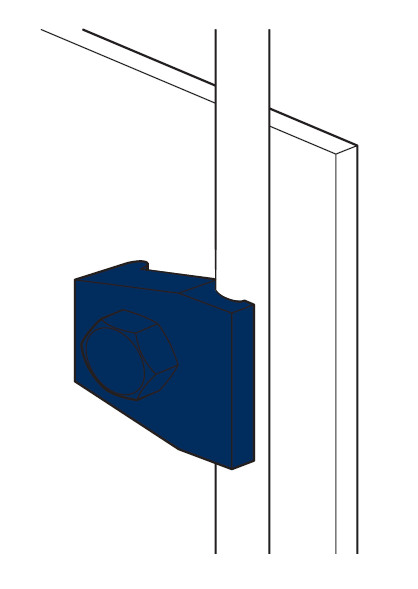 Tower Earth Clamps for Rod