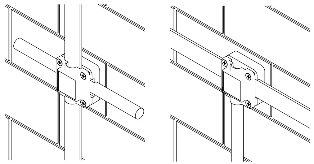 Square Cable Clamps