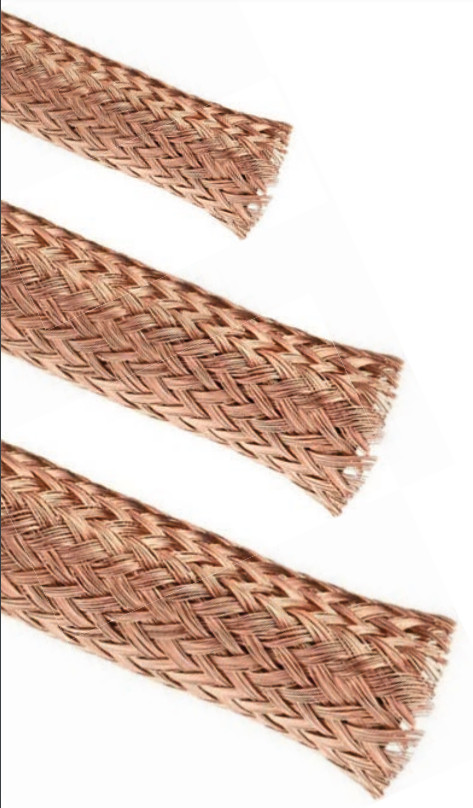 Bare Copper Flat Braids