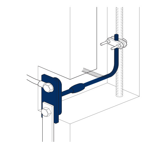 Earth Bonding Points With Exothermic Welding