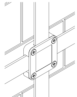 Square Tape Clamps